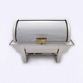 8 Quart Oblong Roll Top Stainless