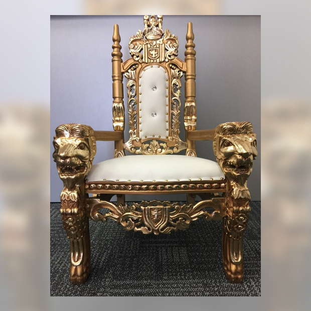 Kids Prince Throne Chair